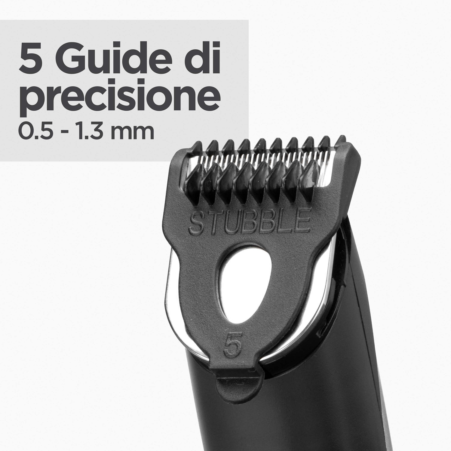 5 Guide di precisione
0.5 - 1.3 mm